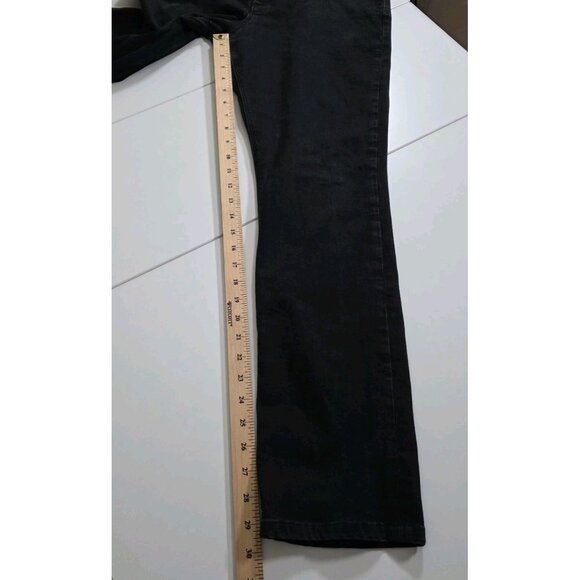 Zadig & Voltaire Jeans Mens 32x30 Black Denim Homme Strokes Noir Grunge Stretch - Picture 6 of 16